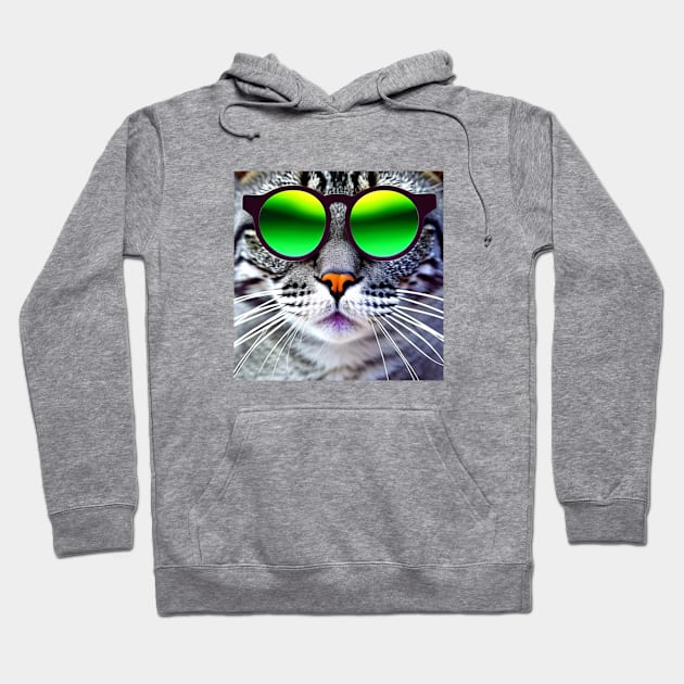 Coolest Cat #1 Hoodie by ThePawPrintShoppe